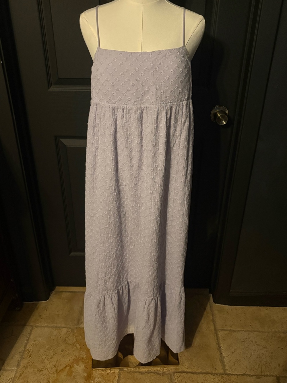 Graciela Padded Broderie Peplum Dress - Picture 4 of 6